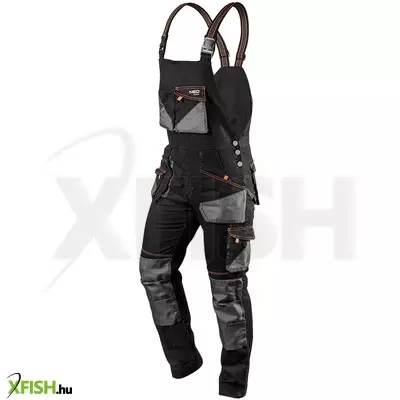 Neotools kantáros munkásnadrág, karcsúsított(slim fit), 60% pamut, 37% polyester, 3% elastane, 285 g/m2, XS