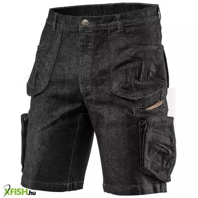 Neotools Denim Farmer Horgász Rövidnadrág Fekete Xxl