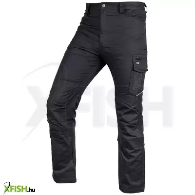 Neotools munkásnadrág mix&match canvas, 280g/m2, külső zsebek, fényvisszav. betétek, fekete, XS