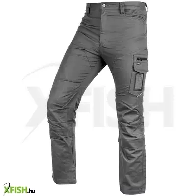 Neotools munkásnadrág mix&match canvas, 280g/m2, külső zsebek, fényvisszav. betétek, szürke, XS