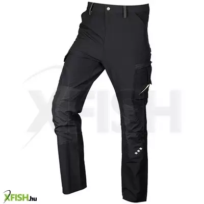 Neotools munkásnadrág, mix&match, 4 irányú sztreccs, 230g/m2, fekete-zöld, XXXL