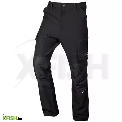 neotools munkásnadrág, mix&match, 4 irányú sztreccs, 230g/m2, fekete-narancs, xxl