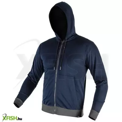 Neotools Comfort Kapucnis Horgász Pulóver Sötétkék Xxxl