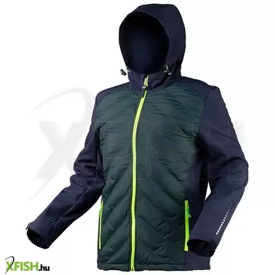 Neotools Softshell Horgász Kabát Steppelt Betéttel Xxxl