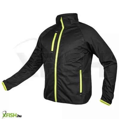 Neotools Softshell Horgász Kabát Fekete Sárga L