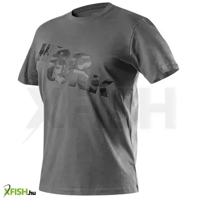 Neotools munkavédelmi póló, feliratos, szürke, camo, 100% pamut, 180g/m2, XXL