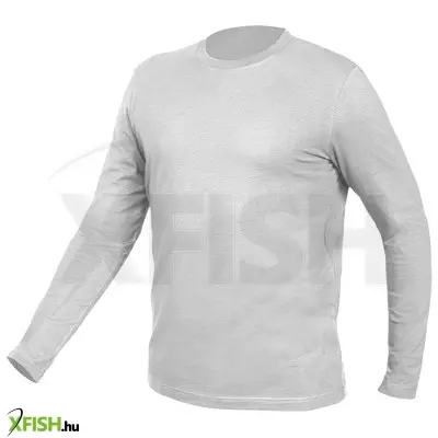 Neotools munkavédelmi póló, hosszú ujjú, szürke, 90% pamut, XXXL