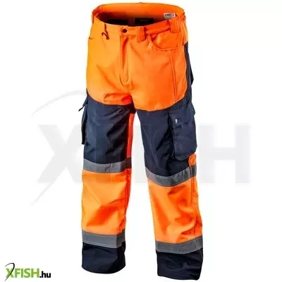 Neotools láthatósági munkanadrág, softshell, narancssárga, XXXL