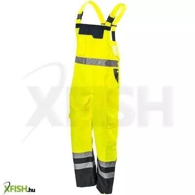 Neotools láthatósági kantáros munkanadrág, sárga, S