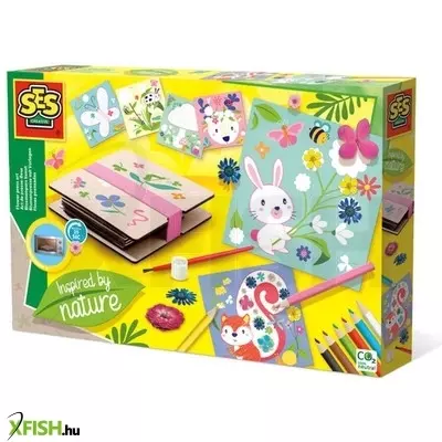 Ses virágnyomat művészet