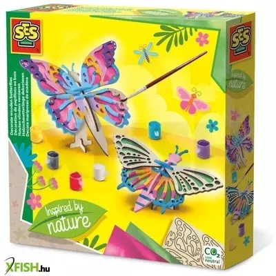 Ses színezhető fapillangók