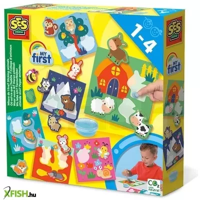 Ses első merre lakom én ragasztható állatok