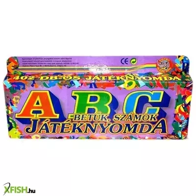 Pietro abc játéknyomda betűkkel és számokkal