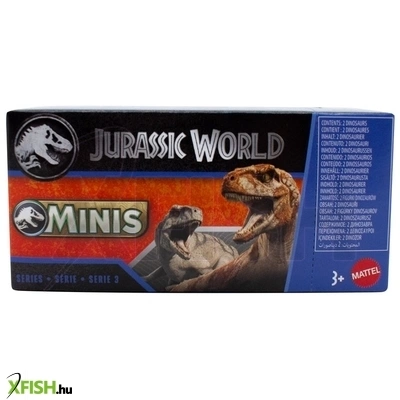 Mattel jurassic orld meglepetés mini dinó
