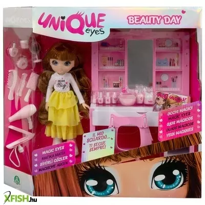 Gpreciozi unique eyes bűvös szemű baba szépségszalonnal