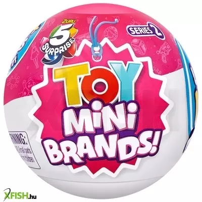 zuru minibrands, minitoys 5db meglepetéssel