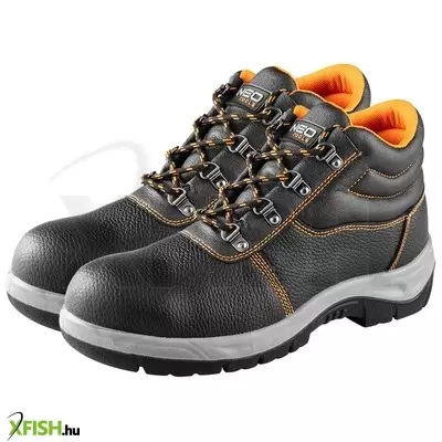 Neotools munkavédelmi bakancs, s1 src, bőr acélbetétes, 45-ös