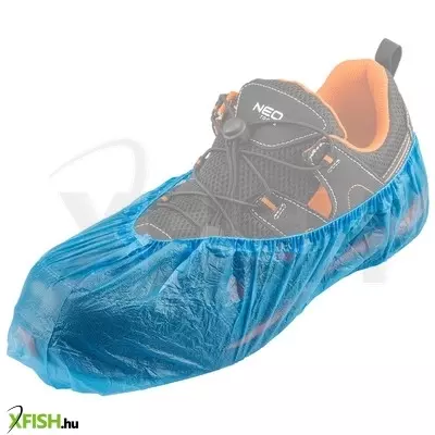 Neotools cipővédő, lábzsák, cpe anyag, gumírozott szegély, 100db/cs