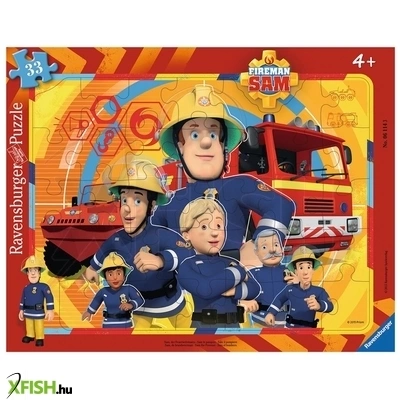 Ravensburger puzzle 33 db - tűzoltó sam