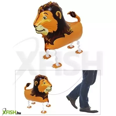 funny fashion fólia lufi 54x63, 5 cm - sétáló oroszlán