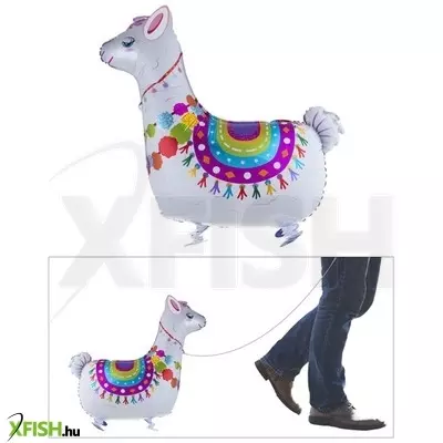 funny fashion fólia lufi 78x69, 4 cm - sétáló alpakka