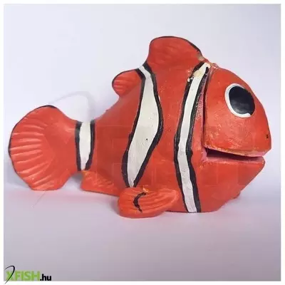 Egyéb vegyes bohóchal buborékoló akvárium dekoráció - 84124 (12x5x10cm)