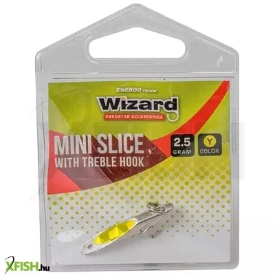 Wizard Mini Slice Támolygó Villantó Sárga L-es 4g 1db/csomag