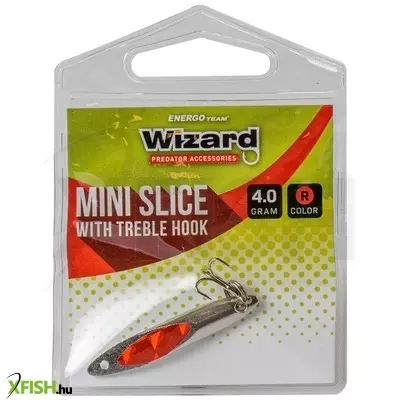 Wizard Mini Slice Támolygó Villantó Piros L-es 4g 1db/csomag