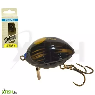 Salmo Lil Bug Bg2F Black Bug Wobbler 2cm 2.8g 1db/csomag