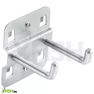 Neotools dupla kampókészlet, 40mm, 3db, műhelykocsihoz, szerszámtartó falhoz(84-500, 501)