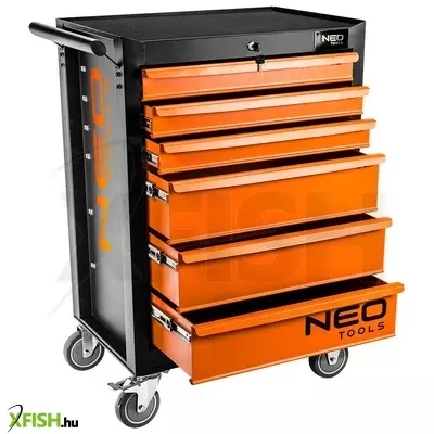 Neotools műhelykocsi 6 fiókkal, 680x460x1030mm, szerszámkocsi