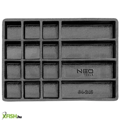 Neotools tároló rekeszes műhelykocsitálca, teljes fiók méretű, 550x386mm