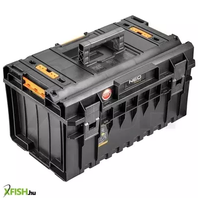 Neotools rakásolható szerszámosláda, szerszámláda, műanyag, 350, 58,5x32x38,5cm, system i.