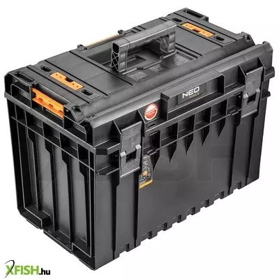 Neotools rakásolható szerszámosláda, szerszámláda, műanyag, 450, 58,5x42x38,5cm, system i.