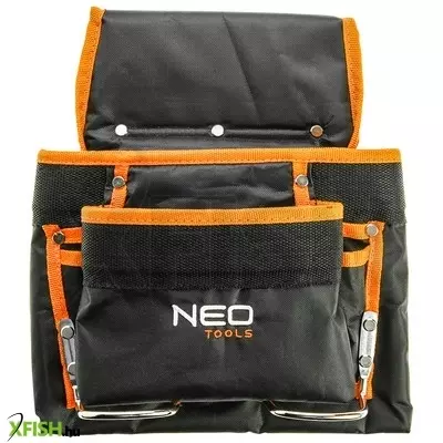 Neotools szerszám tartó övtáska, 8 zseb + kalapácstartó