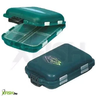 konger hs003 dupla oldalú 10 rekeszes aprócikkes doboz 95x65x29 mm