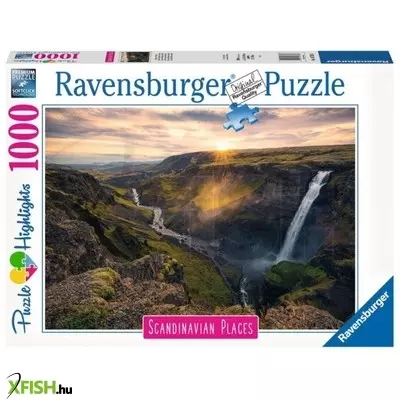 Ravensburger puzzle 1000 db - haifoss vízesés, írország
