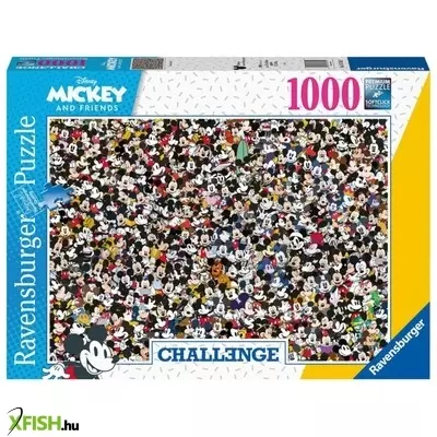 Ravensburger puzzle 1000 db - challenge mickey