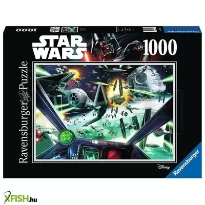 Ravensburger puzzle 1000 db - star warsx-wing cockpit