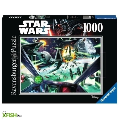 Ravensburger puzzle 1000 db - star warsx-wing cockpit