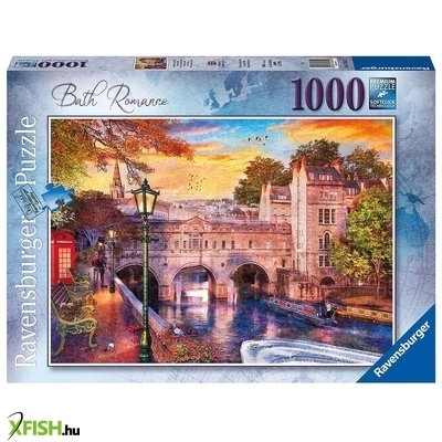ravensburger puzzle 1000 db - romantikus séta bathban