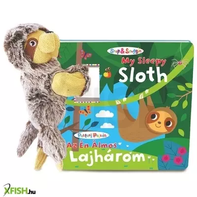 Kensho az én álmos lajhárom mesekönyv plüssel