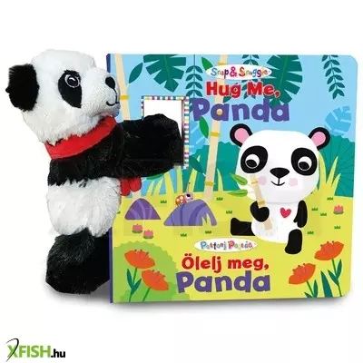 Kensho ölelj meg, panda mesekönyv plüssel