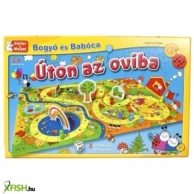 Keller mayer bogyó és babóca úton az oviba társasjáték