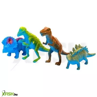 Hang shun műanyag dínók - 4 db /csomag, 6, 5 cm