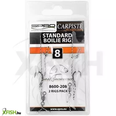 Carpiste Carp Előkötött Bojlis Horog 2Db/Cs.