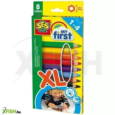 ses első színes ceruzáim 8 darabos készlet
