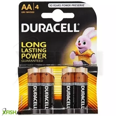 Duracell aa ceruzaelem 4 darabos készlet
