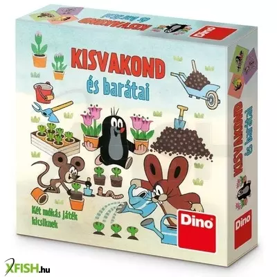 dino társasjáték - kisvakond és barátai