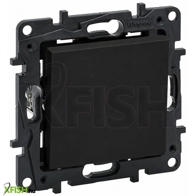 Legrand 863501 niloé step egypólusú kapcsoló 10ax fekete